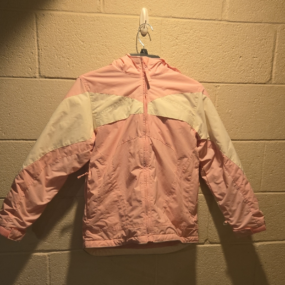 Lands' End Soft Pink Snow Jacket Kids